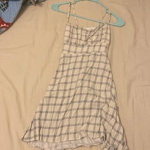 Checkers mini dress